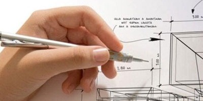 Hands sketching a plan during a client meeting